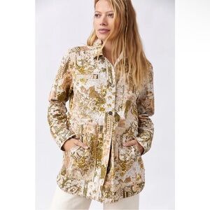 Anthropologie Pilcro The Fielder Denim Shirt Jacket